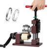 Hand Crank Ring Bending Machine, Multi-Functional Ring Bending Tool, Adjustable Tightness, Ring Diameter 18mm, Bracelet Diameter 56mm, for Jewelry Industry view 1