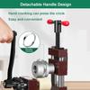 Hand Crank Ring Bending Machine, Multi-Functional Ring Bending Tool, Adjustable Tightness, Ring Diameter 18mm, Bracelet Diameter 56mm, for Jewelry Industry view 3