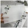 HDNSAUD Wedding Invitations Card,Eucalyptus Vellum Wrap suitable for a 5 x 7 Wedding Invitation(Invitation Set,100pcs) view 2
