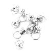 10pcs Rivets for Leather Crafting,Screwback Round Head Rivet with Pull Ring Studs,Brass Rivet Studs Screw Back Round Ring Head Leathercraft Parts for Bags, Belts,Handbags,Hats,Etc. view 4