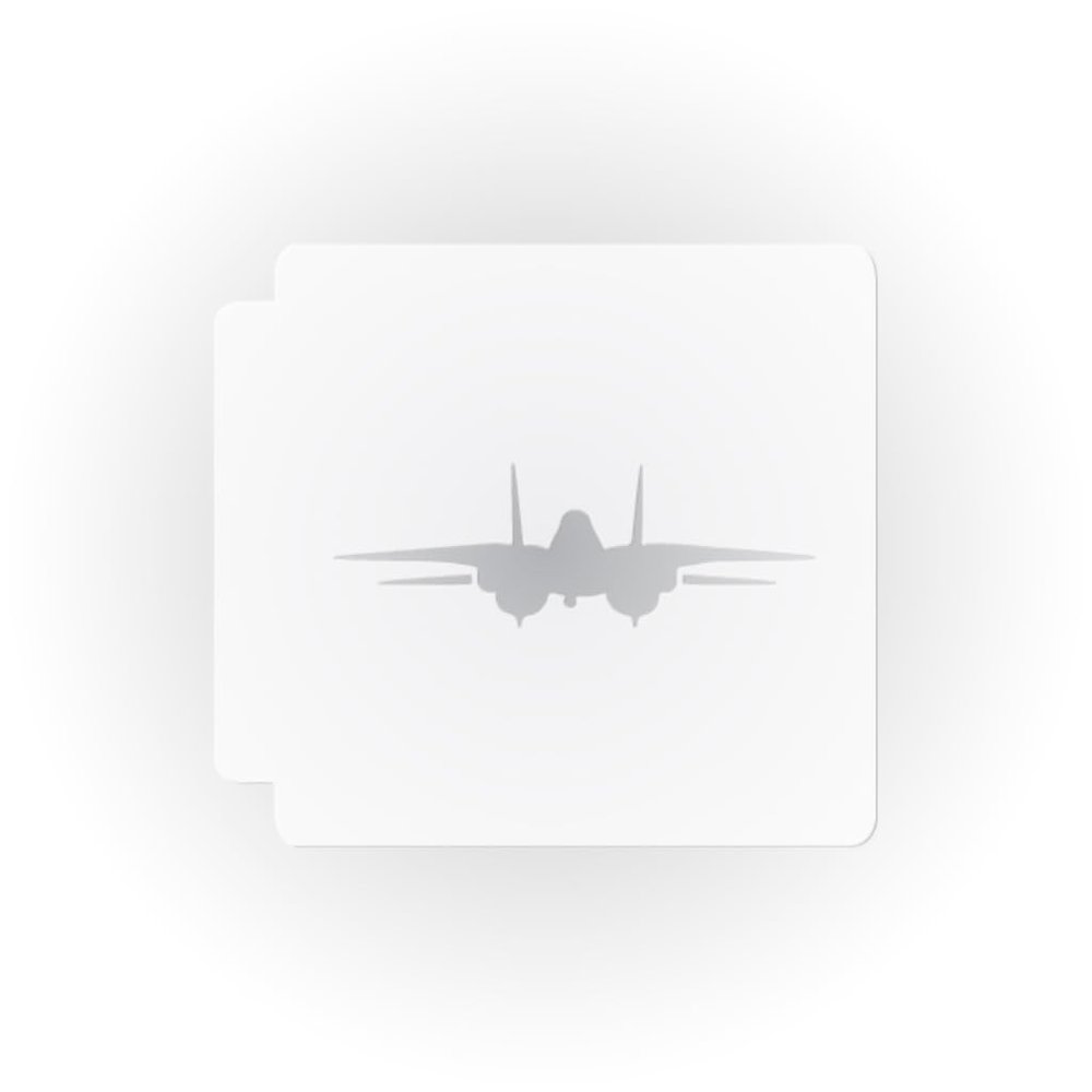 Stencil Grumman F-14 Tomcat Fighter Airplane 783-C839 Stencil (21 inch)