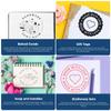 Peaceful Creations Professional Desk Embossing Stamp | Modern Handmade by Embosser for Custom Paper Crafts | 1-5/8" Round Created for You Gift Seal | DIY Stationery Maker Tool for Cards & Letters view 3