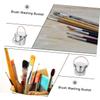 Operitacx Artist Brush Washer with Removable Strainer Sturdy Handle for Easy Cleaning of Painting Brushes Watercolor Oil and Gouache Artists view 3