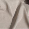 100% Linen Natural Color Fabric with Silver Foil Print 3492 Natural view 1