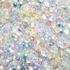 Jellyfish Caviar Pearl Rhinestone Mix with Shell Glitters, Resin Rhinestones, Faux Pearls, Glitter Sprinkle Mix for Decoden Crafts view 1