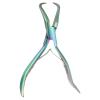 HARFINGTON Hair Extension Pliers 5" Stainless Steel Hair Extension Tools Multi Functional Microlinks Hair Extensions Pliers for Micro Link Micro Ring Feather Extension, Colorful view 1
