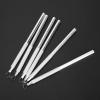 6Pcs Aluminium Alloy Engraving Carving Scraper, Clay Pottery Sculpting Tool Set view 3