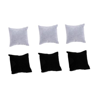 STOBAZA 6pcs Small Pillow Display Ring Bangle Watch Chain Pillow Shams for Retail Museum