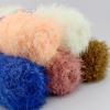 100g Fancy Coral Fleece Yarn - Long Hair Mink Wool for Knitting & Crafting(13waterBlue) view 4