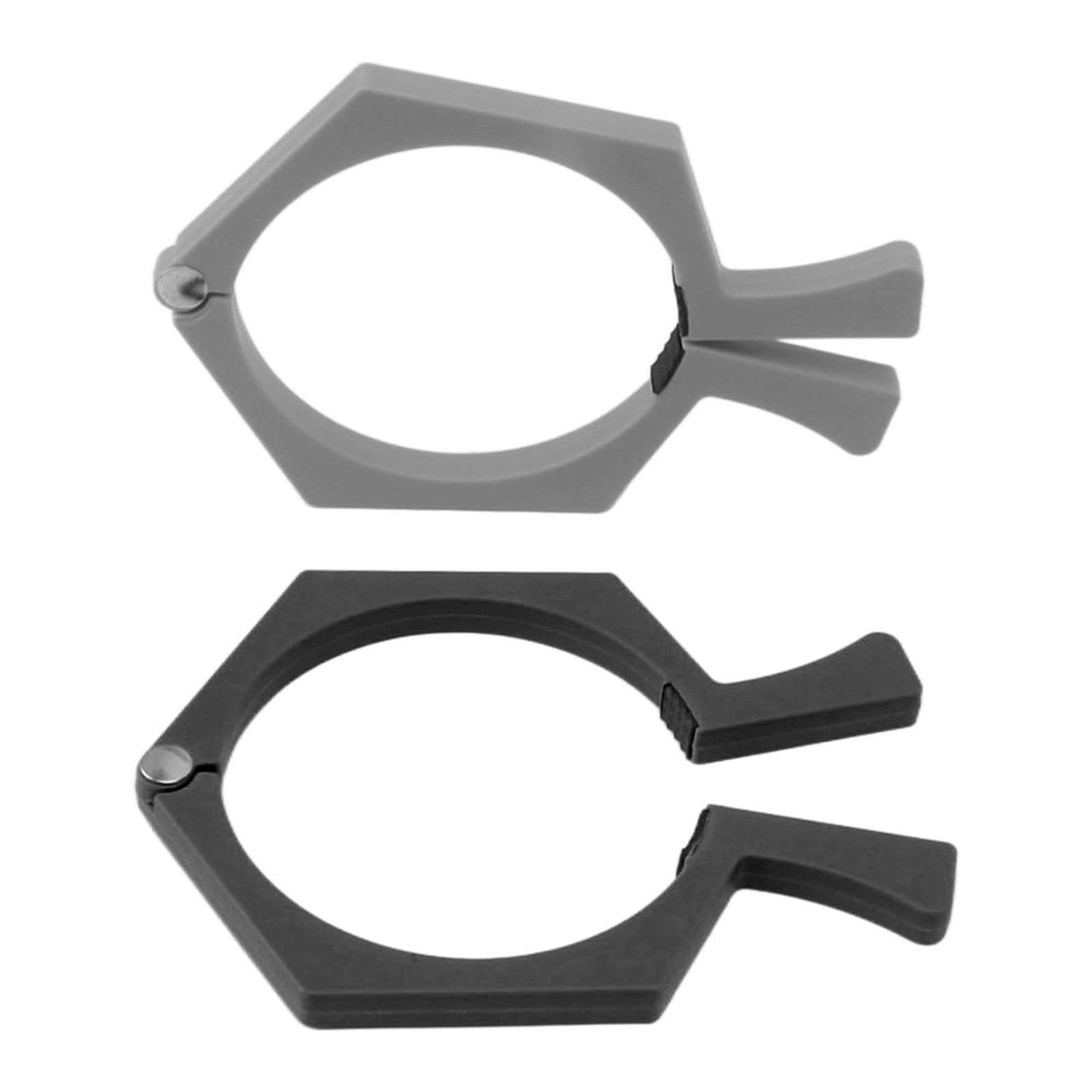 Sublimation Cup Clamp, Tool for 20oz Blank Tumbler, Improve Efficiency, Tight Straight Tumbler Wrapping Clamp for Sublimation Paper Tumblers (Black+Gray)
