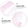BEBEMOKO 1set Professional Sewing Ruler Set Includes Pattern Master Tailor and Quilting Rulers for Clothing Making view 4