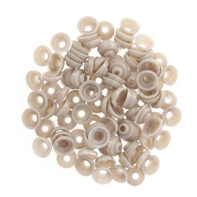 VILLFUL 100PCS Plastic Safety Eyes Set Washers for Dolls 12MM Assorted Colors for Stuffed Animals and Puppet Crafts