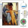 A Mothers Love Painting by Lovis Corinth DIY Diamond Painting Kits for Adults, 5D Paint with Diamonds,DIY Painting Kit Paint by Number Birthday Gifts view 2