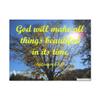 Ecclesiastes 3:11 Canvas (30x40) view 1