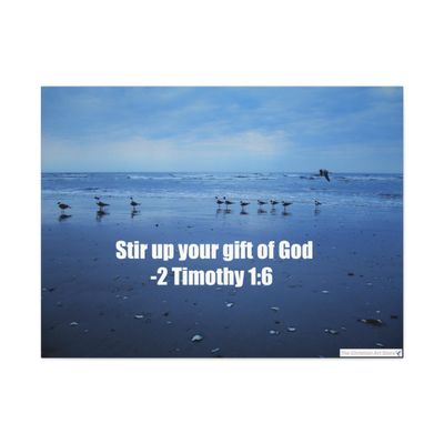 2 Timothy 1:6 Canvas (30x40)