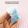 Funfetti Birthday Cake White with Pastel Multicolor Round Polymer Clay Sprinkles, Fake Sprinkles for Crafts, Decoden Funfetti Jimmies (Container) view 4