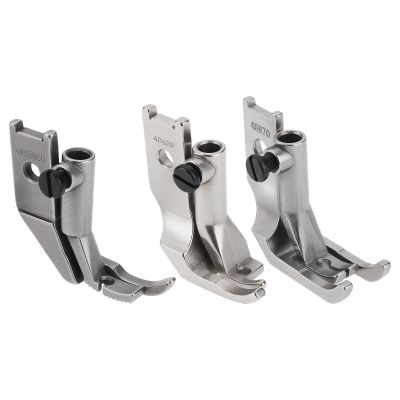 Briny River 3PCS Sewing Machine Stepping Presser Foot Compatible with Pfaff 335 145 245 545 1245 OE KP-19029 Double Toe&Left Toe& Right Toe Presser Foot Attachment