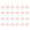 24 Pcs Crochet Doll Stand, 1.57 inches Single Double Needle Wooden Crochet Doll Display Stand, for Storing and Displaying Action Figures, Plush Animal Crochet Dolls view 1