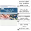 Essentials By Leisure Arts Aida Cloth, 14 Count, Pure White Cross Stitch Fabric, Embroidery Fabric, Cross Stitch Supplies for Crafting, Stitching, and Sewing Projects 12X18 view 2
