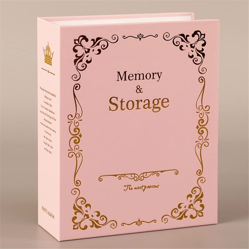 ZYQHMY Household 100 Pockets 18cm Photo Album Picture Storage Scrapbooking Picture Case Photo Album Frame for Kids Children(Black-JoJo's Bizarre Adventure1)