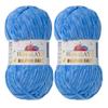 2-Pack Himalaya Dolphin Baby Yarn Velvety Soft Chenille Yarn for Plush Amigurumi Toys, Baby Blankets, and Cozy Crochet & Knitting Projects (80327) view 1