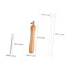 Operitacx 1set Embroidery Punch Needle Handle of Needles for Sewing Felting Crafting for Wool Non-Woven Fabrics and Yarn Projects view 2