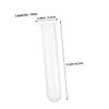 TEHAUX 60pcs Plastic Needle Storage Case Lid Embroidery Needle Pin Box for Felting Knitting Sewing view 2