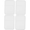 Hemoton 4pcs Stamp Collecting Accessories Stamp Collector Box Plastic Case Display Box Storage Case for Collections view 1
