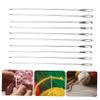 CORHAD 100pcs Large Eye Tapestry Needles Hand Sewing Needles Portable for Knitting Crafts view 3