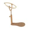 CORHAD Adjustable Wooden Embroidery Rack with Rotary Feature Beech Wood Cross Stitch Stand for Needlework Quilting and Craft Projects view 1