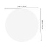BUGUUYO 10pcs Transparent Round Acrylic Discs for Crafts Clear Pads for DIY Projects Scratch Protection Gaskets for Handmade Art Diameter Thickness view 2