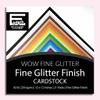 Encore Paper WOW Fine Glitter Cardstock Variety Pack | 21 Dazzling Colors | No-Shed Glitter Finish | 12x12 Inches | Cuts Easily with Machines & Dies | 92 lb Weight (250 gsm) view 1