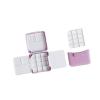 Colaxi Watercolor Palette with Washing Bucket Mini for Professional Beginner Travel Paint Palette for Sketching Acrylic Oil Painting, Pink view 1