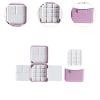 Colaxi Watercolor Palette with Washing Bucket Mini for Professional Beginner Travel Paint Palette for Sketching Acrylic Oil Painting, Pink view 3