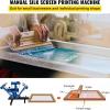Vdniduir Screen Printing Machine, Platen Silk Screen Printing Press Machine, Screen Printing Press Equipment,for DIY T-Shirt view 3