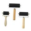 HAPINARY 3pcs Rubber Drum Roller Wheel Tools Glue Roller for Boys and Girls and Adults Printing Tool view 1