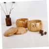 STOBOK Storage Bowl Crochet Yarn Holder Thread Caddy Craft Supplies Organizer view 4