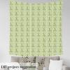 Erosebridal Cute Pickles Upholstery Fabric,Just a Boy Who Loves Pickles Flannel Fabric by The Yard for Kids Boys Teens,Pickle Cucumber Print Decor,Cartoon Vegetable Indoor Not Stretchy Decor,3 Yards view 3