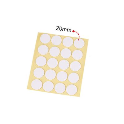NUOBESTY 200pcs Foam Double-Sided Adhesive Dots for Candle Wick Stickers Removable Sticky Tack Non-scuffing Home Shop Use