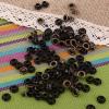 100PCS Pre Cut Metal Eyelets, 3mm Versatile Fit Well Belt Hole Puncher Small Grommets with Washers for Leather Craft DIY Sewing (4mm) view 2