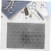 Beatifufu Embroidery Mesh Fabric 5 Pack Plastic Cross Stitch Canvas 30x20cm DIY Needlework Material Blank Mesh Canvas Sheets view 4