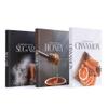Decorative Book for Home Decor Sugar, Honey & Cinnamon Decorative Book Set Neutral Faux Hardcover Books for Kitchen, Coffee Table, Living Room, Shelf Styling Blank Interior Set of 3 view 1