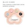 Blackwings Multi-Use Silicone Palette for Makeup, Nail Art, Lashlift & Painting, Cat's Paw Design Style, Reusable Blending Board with Customizable Zones, Portable & Easy Clean for Professionals/DYI view 3