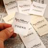 40 * 50mm, Personalized Cotton Sewing Accessory Labels with Logo Or Text, Custom Garment Labels, Handmade Product Labels, Garment Sewing Labels(Style 2) view 3