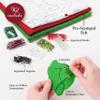 Bucilla Felt Applique Wreath Making Kit, Mushroom Magic, Perfect for DIY Arts and Crafts view 3