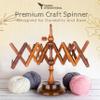 Antique Vintage Wooden Yarn Winder for Knitting & Crocheting Premium Yarn Cake Winder, Natural Ball Winder with Large Capacity (Rosewood-Swift) view 4