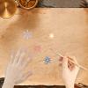 CRASPIRE Star Clear Rubber Stamps Reusable Transparent Silicone Stamp Seals for Journaling Card Making Decor DIY Scrapbooking Photo Album Decorative Stamp Sheets view 4