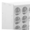 Beatifufu 49hole Wooden Paint Storage Rack Vertical Organizer for Paint Bottles Pigments and Art Supplies Convenient DIY Tool Stand for Efficient Craft Storage view 3