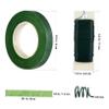 Gogogmee Floral Tool Green Floral Tape Wire Tape Packet Wire Flower Arranging Supplies DIY Bouquets Wreaths Garland view 2
