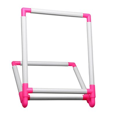ULDIGI 1pc Embroidery Quilting Frame Stand PVC Cross Stitch Rack Embroidery Hoop Frame Clamp Design for Table